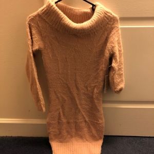 Sweater Turtleneck Dress